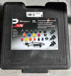 Powerbuilt cooling system pressure test kit