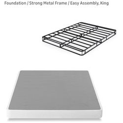 King Bed box frame ($150 on amazon)