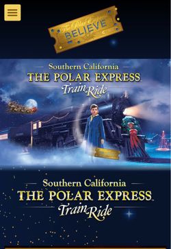 Polar Express Train Tickets