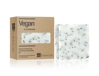 Soothing body exfoliating bar by Dr. Botanicals