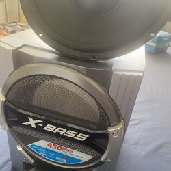 BostonPV500 “10 Inch Woofer Sub Speaker Plus 450 W X-Base Speaker 