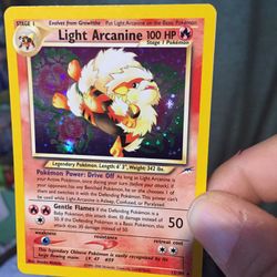 Pokemon 12/105 light arcanine