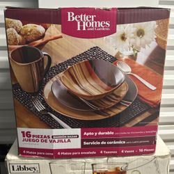 16 Piece Dinnerware Set 