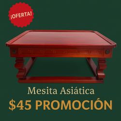 Asian Wooden Table – Promotion.