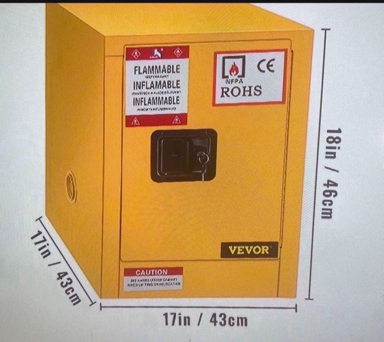 Flammable cabinet