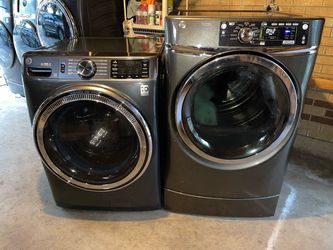 GE Frontload Washer And Electric Dryer Set (Free Delivery Installation Warranty)