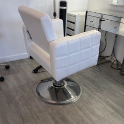 White Salon Chair 