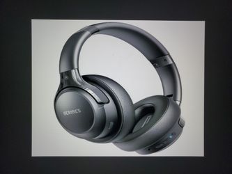 Beribes Bluetooth Headphones-Black Over Ear 65H Playtime Hands Free Calling Foldable HiFi Stereo
