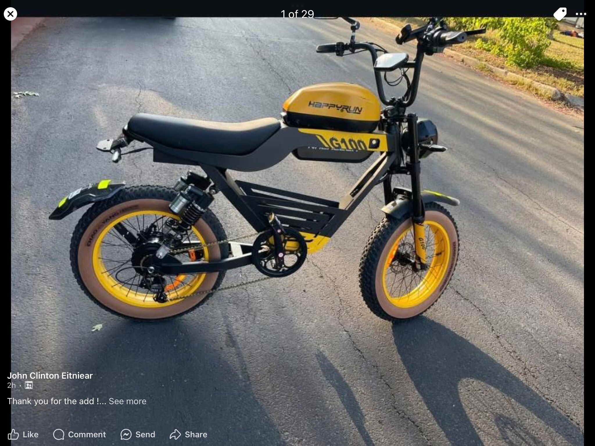 HappyRun E-bike Open box