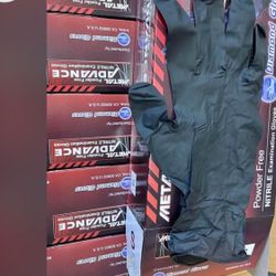 Disposable Nitrile Powder Free Gloves Black 5 Mil