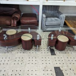 Modern Coffee Tables with Small Chairs