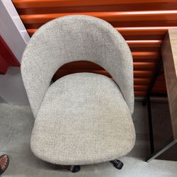  Modern Upholstered Office / Desk Chair (on wheels)