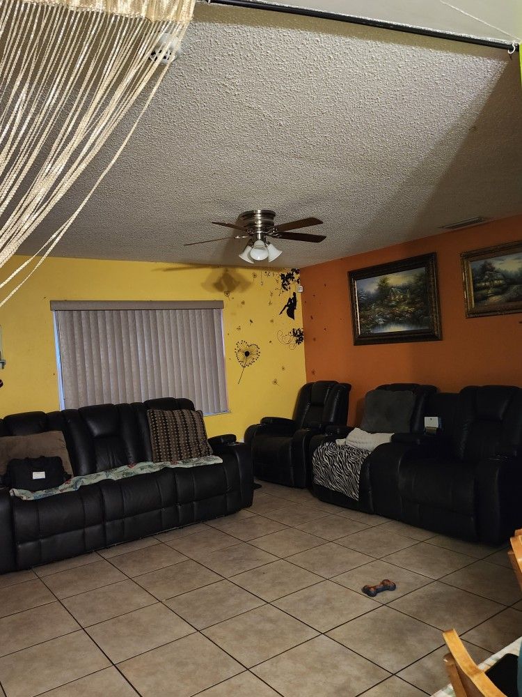 Leather Sofa Recliner