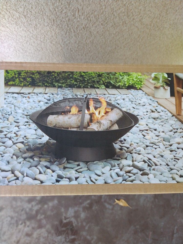 26 Inch Round Fire Bowl. New Never Used. $50