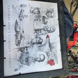 Autographed Tuskegee Airmen 
