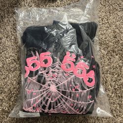 Black Spider 555 Hoodie 