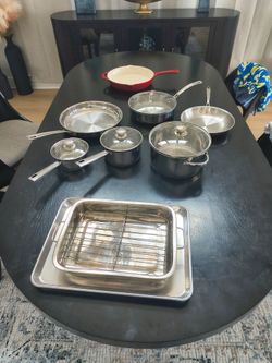 14 PC kitchen cookware set