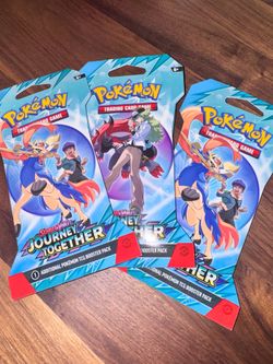 Journey together sealed sleeved packs (3 pack)