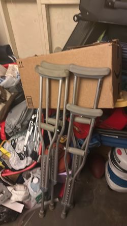2 pairs of Crutches