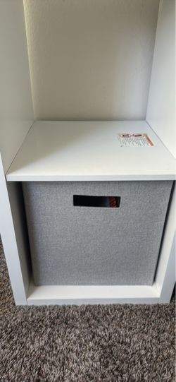White cube storage