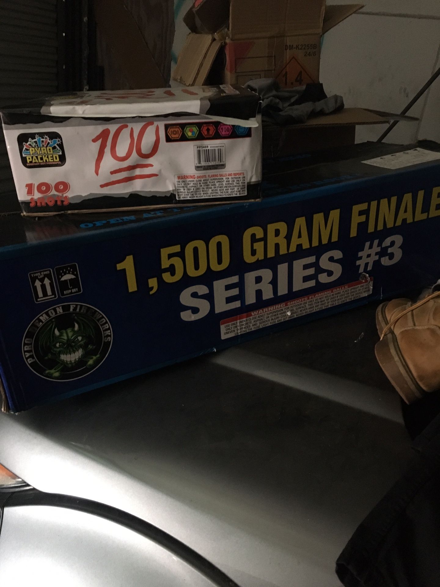 Fireworks 💥 1500 Gram GrandFinale New Years Set The Block Off