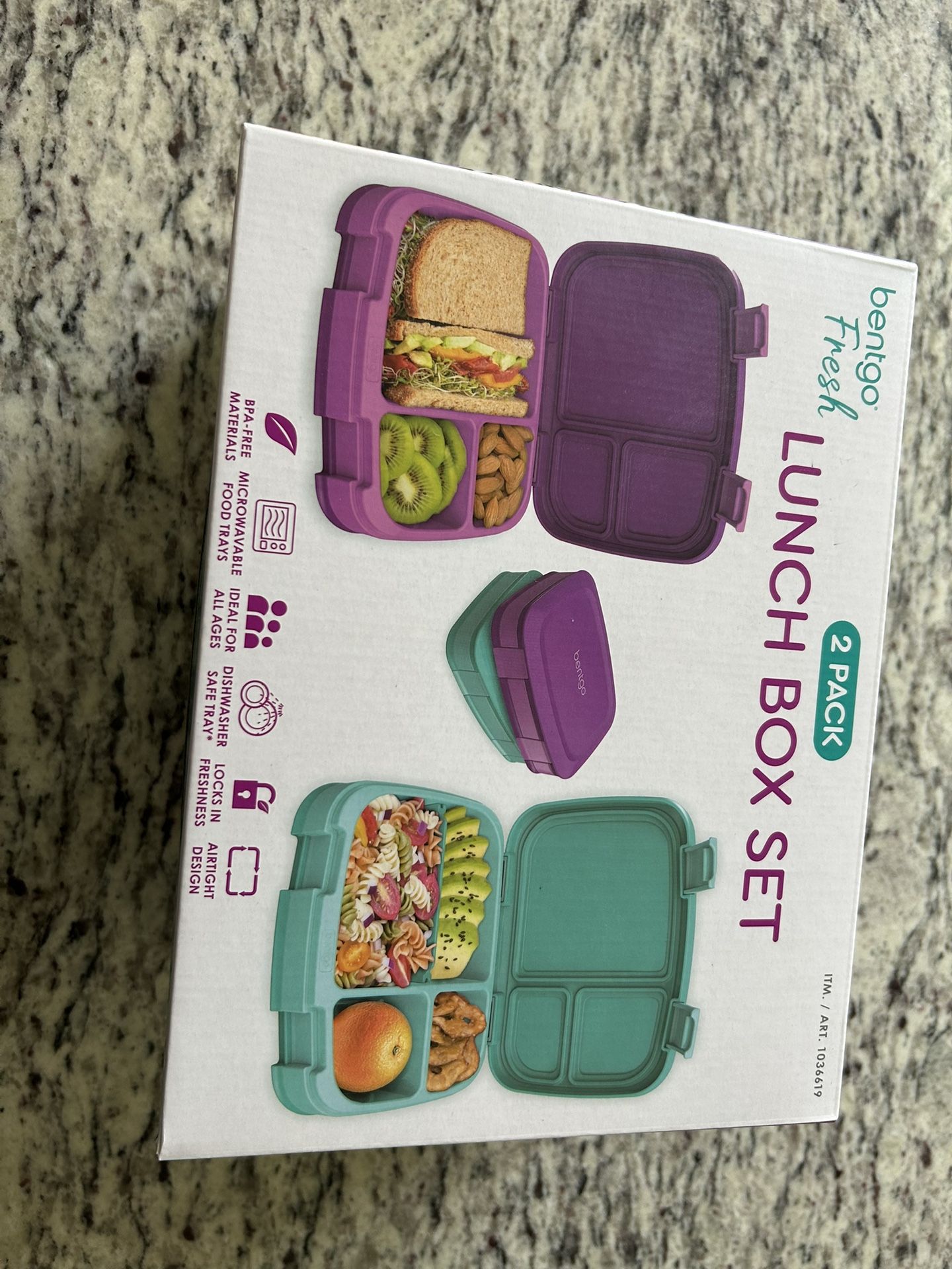 Lunch Box 2 Pack