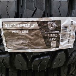 Brand New Tires (1) Pegasus RTX (35x12.50R20) (Single) ($192)