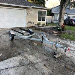 ‼️ Magic Tilt Galvanized Jet Ski Trailer – Clean, Rust-Free, Ready to Tow ‼️
