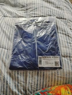 Large Blue Scrub Top Fabletice