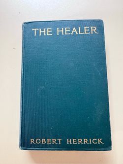 Antique book, the healer