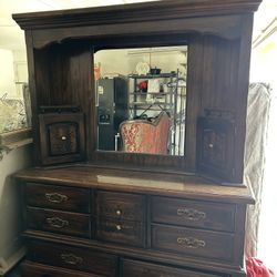 Vintage Wooden Dresser