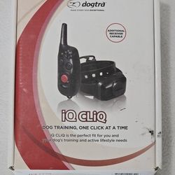 NEW DOGTRA TRAINING IQ CLIQ