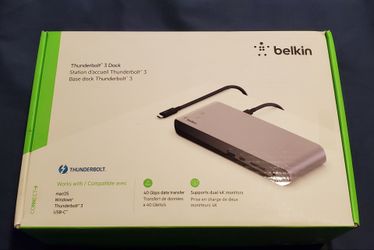 Brand New Thunderboltâ„¢ 3 Dock Pro For MAC or PC