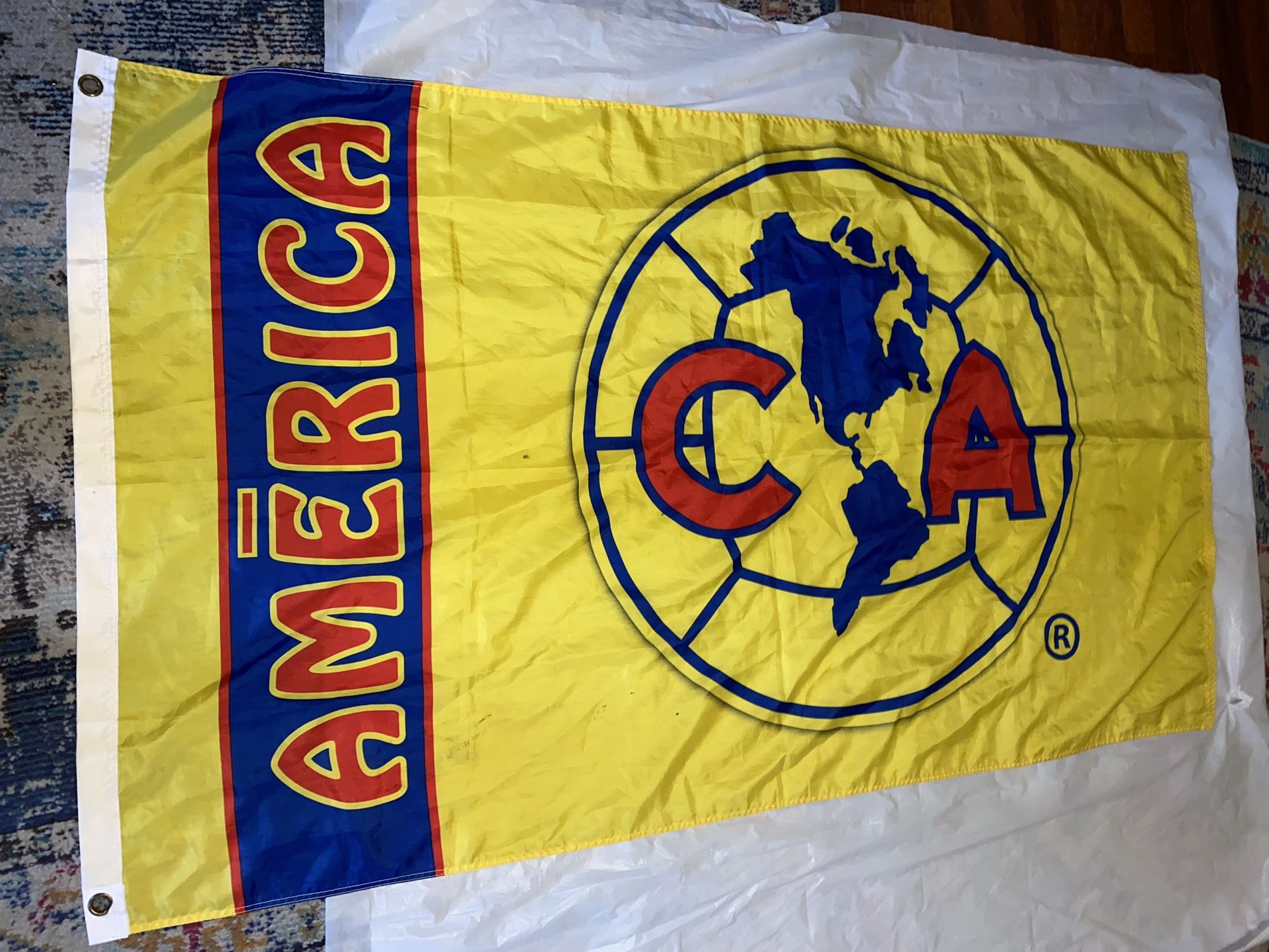 Club America Flag Banner Mexico Futbol Soccer Flags Bandera Aguilas