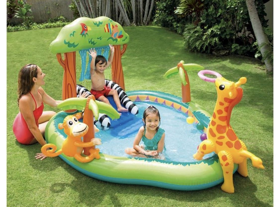 Intex jungle play center pool