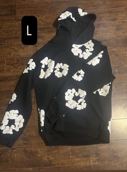 Denim Tears Hoodie (black On White)
