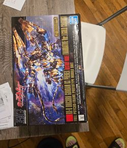 HG 1/144 RX-0 Unicorn Gundam 03 Phenix Destroy Mode Narrative Ver. Gold Coating