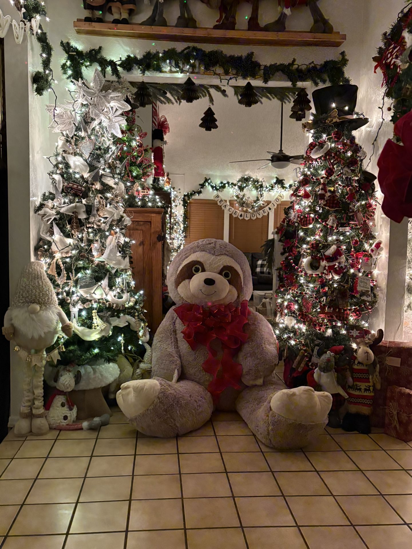 Giant Stuffed Sloth