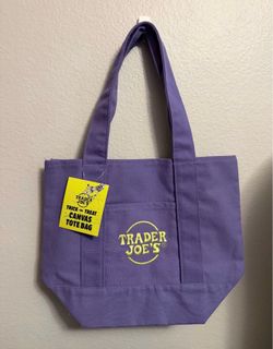 Trader Joe’s Purple Mini Tote NWT