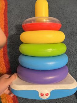 Toy Fisher Price Gigant Rock-A-stack
