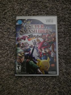 Wii super smash bros brawl