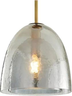 Pendant  light Arteriors 42247 Jenna 12" Wide Pendant - smoke luster