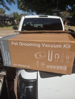 Pet Grooming Vacuum Kit