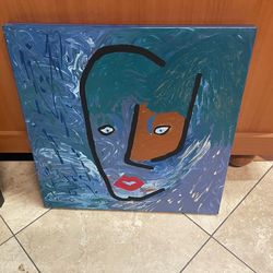 Original Canvas 24” X 24” Titled (Strong Women)