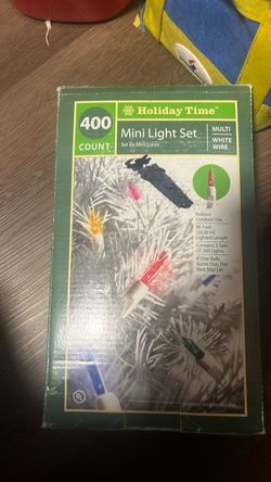 400 Count Xmass lights -New