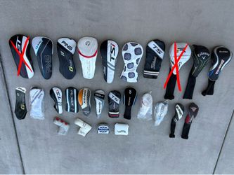 Head Cover Lot **Titleist Taylormade Callaway Ping**