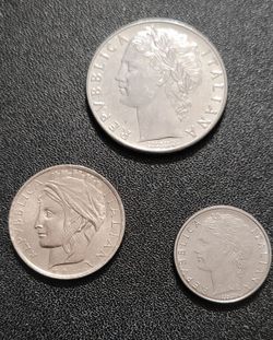 Italian Lire Coins
