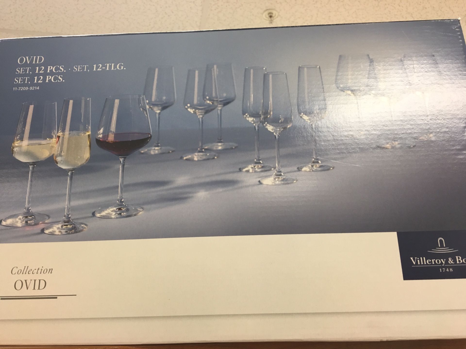Villeroy boch wine glasses collection
