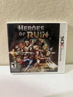 Nintendo 3DS Heroes of Ruin Brand New Sealed