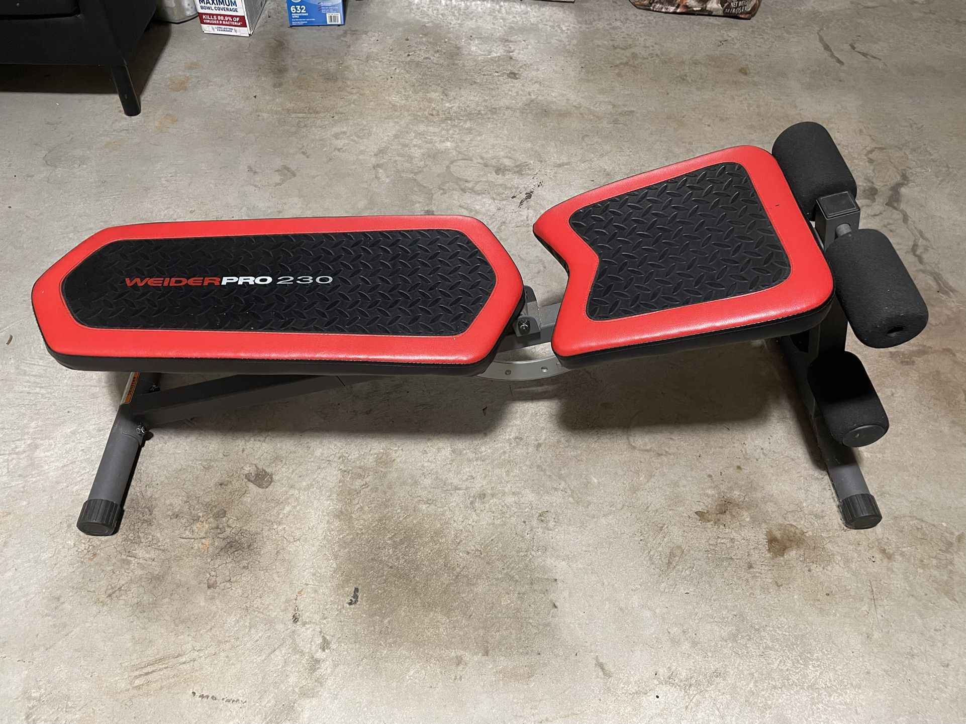 Adjustable Weights Bench